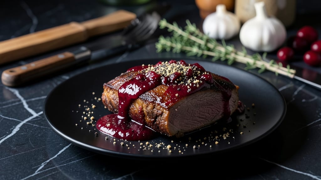 Brisket Recipe with Cranberry Sauce and Lipton Onion Soup Mix: Sweet-Tangy Glaze That Rivals BBQ Joints