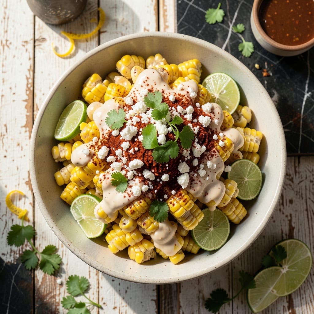 Mexican Street Corn Salad Recipe With Frozen Corn: Smoky Lime Zing in a Bowl