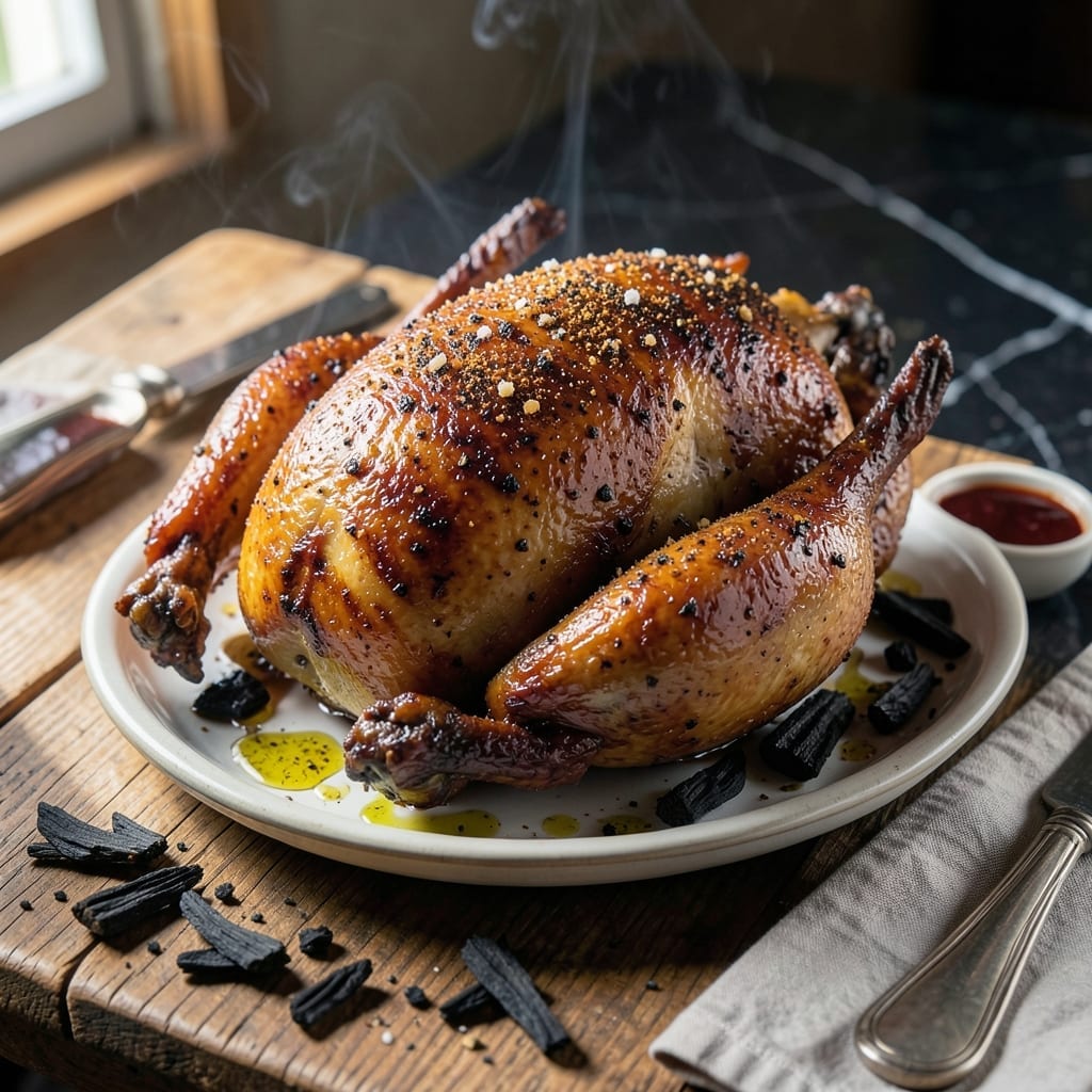 Barbecue Whole Turkey Recipe: Smoky Char With Juicy Bites