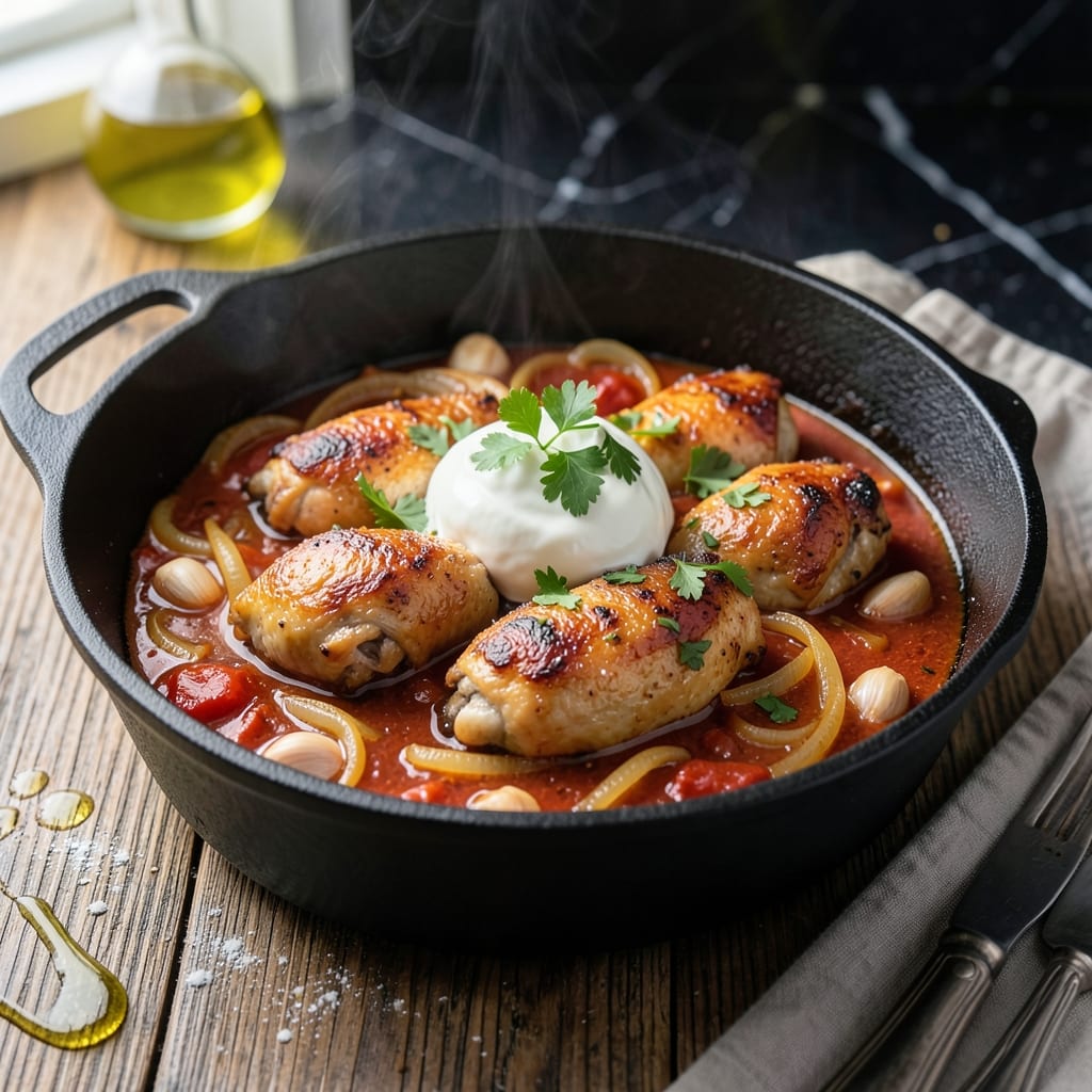 Chicken Paprikash Recipe Authentic: Hungarian-Style Creamy Stew
