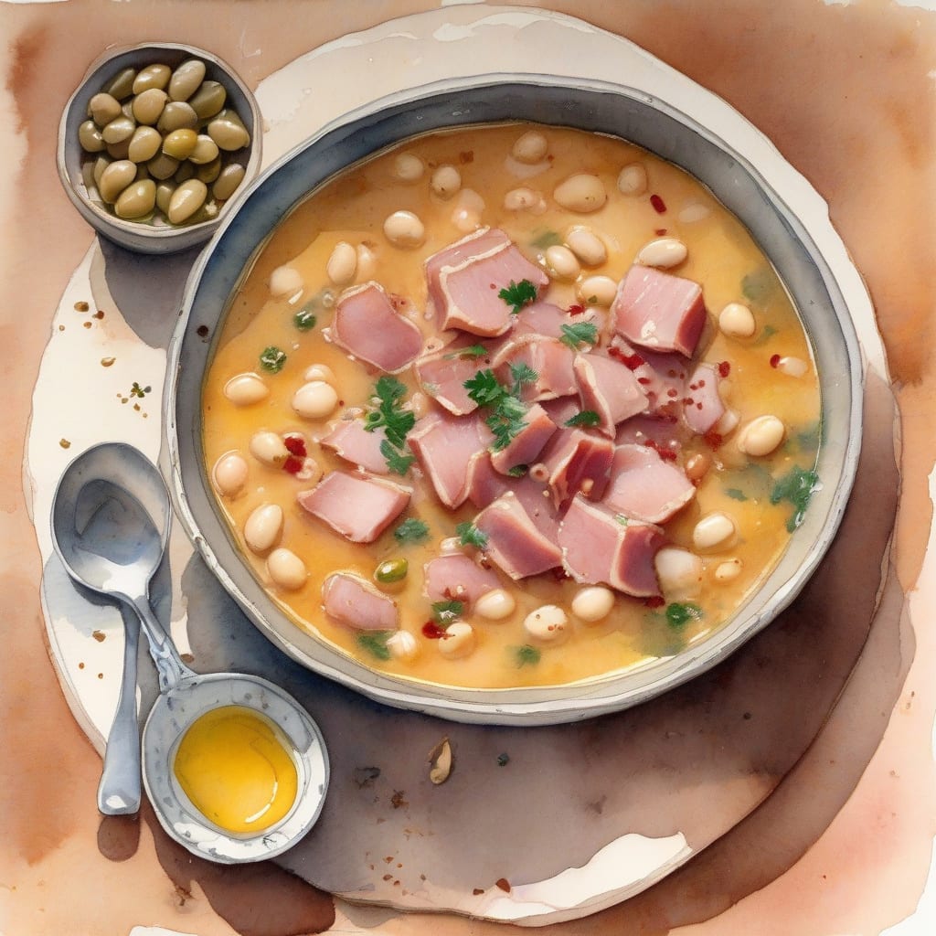 ham and butter bean soup recipe
