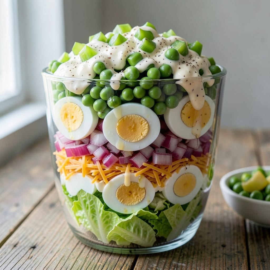 Seven Layer Salad Recipe With Peas: Classic Layers Without the Fuss