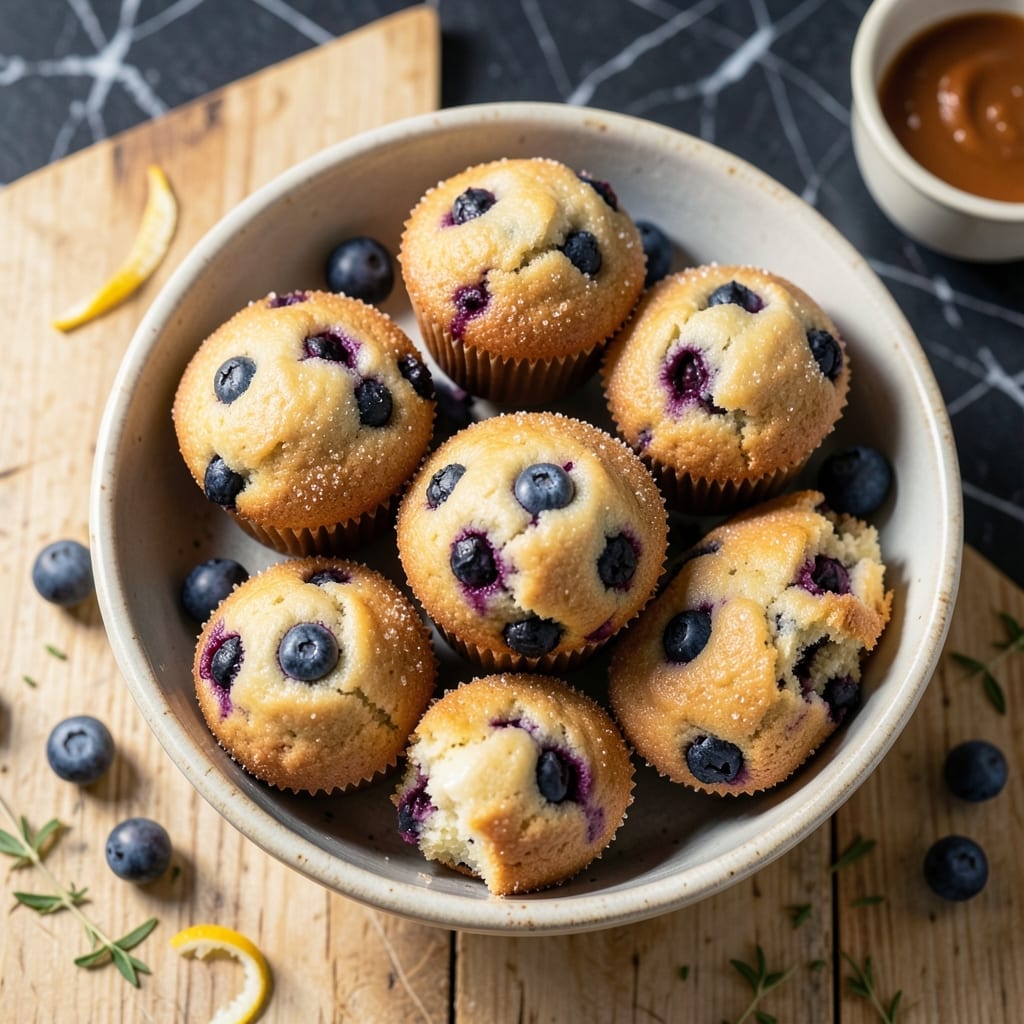 Blueberry Muffin Recipe With Sour Cream: Bakery-Style Moistness