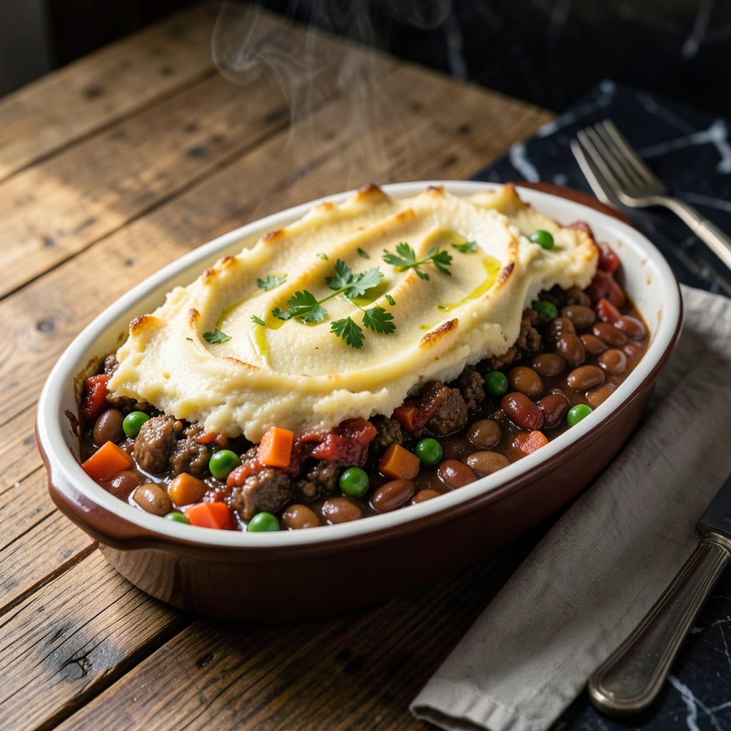 Shepherd's Pie Recipe With Baked Beans: Hearty Twist on British Comfort