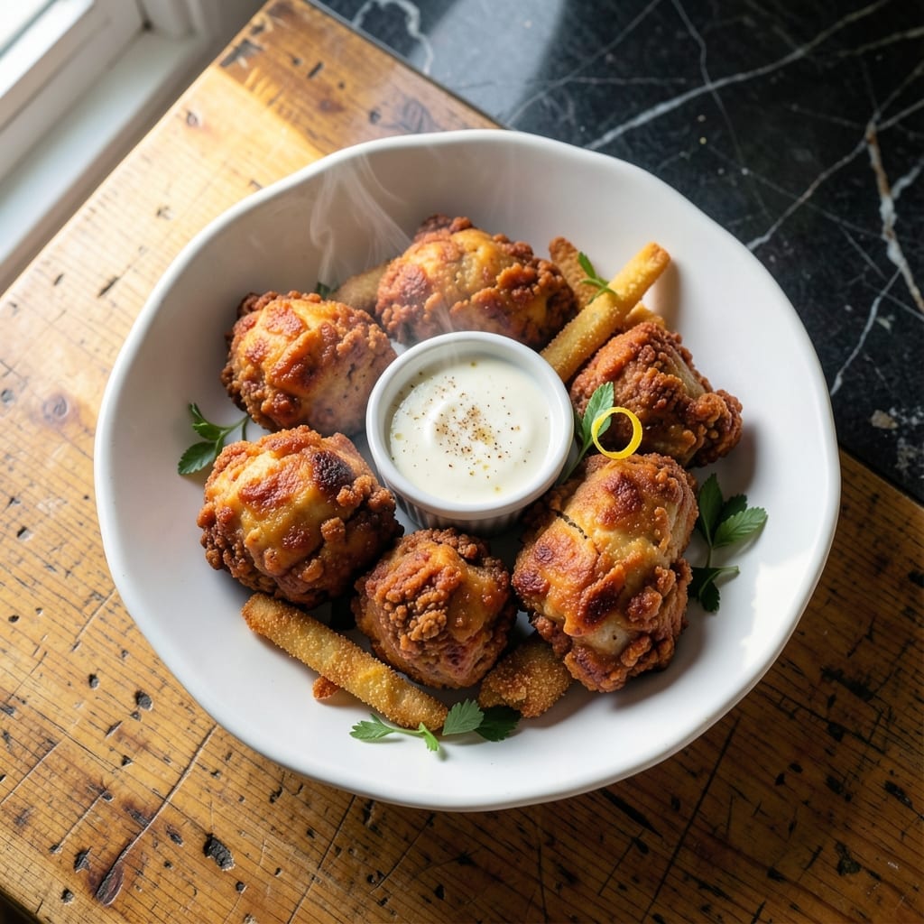 English Grill Fried Chicken Recipe: Crispy Coating With Smoky Depth
