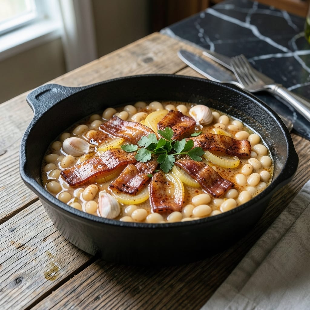 Great Northern Beans Recipe Southern Style: Smoky Bacon and Onion Infusion