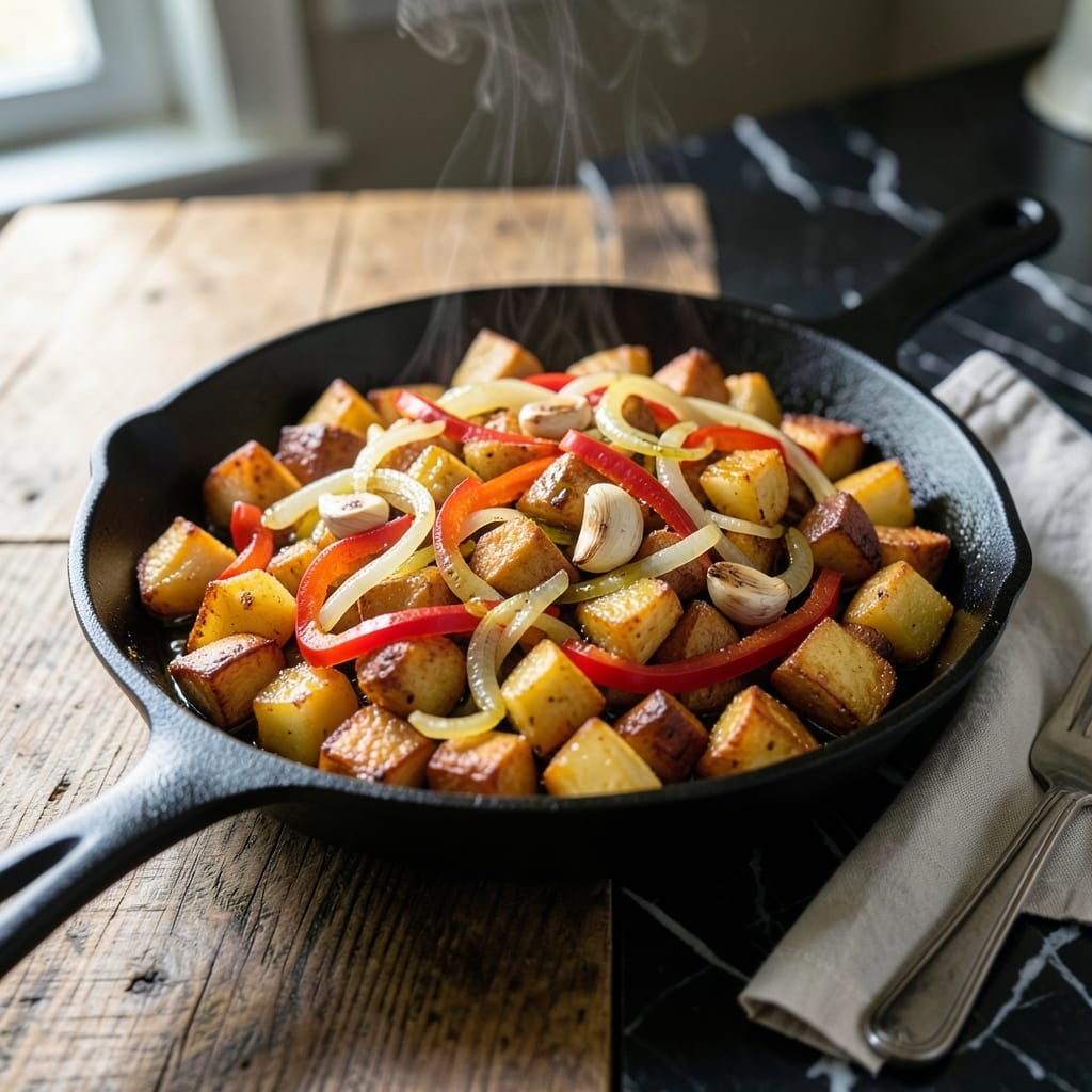 Home Fries Breakfast Recipe: Crispy Potatoes and Savory Morning Bites