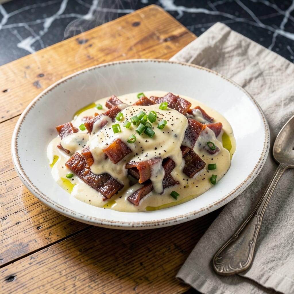 Recipe for Creamed Chipped Dried Beef: Old-Fashioned Diners Classic