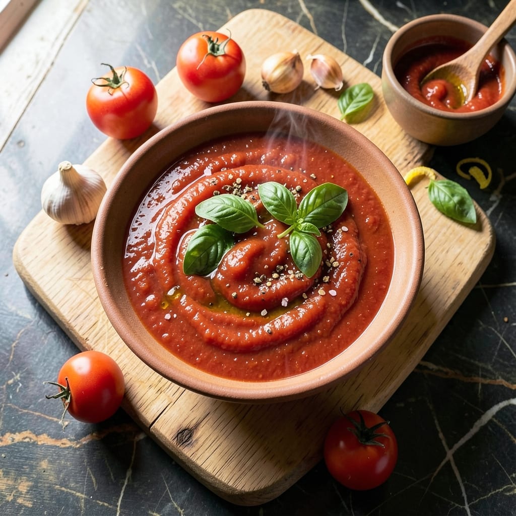 Homemade Pizza Sauce Recipe Using Fresh Tomatoes: Bright and Rustic Blend for Authentic Pies