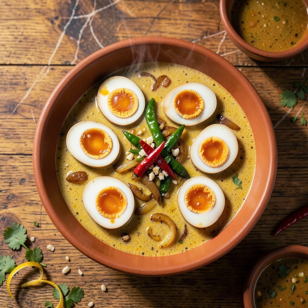 Egg Curry Recipe BharatzKitchen: Authentic Spiced Coconut Gravy