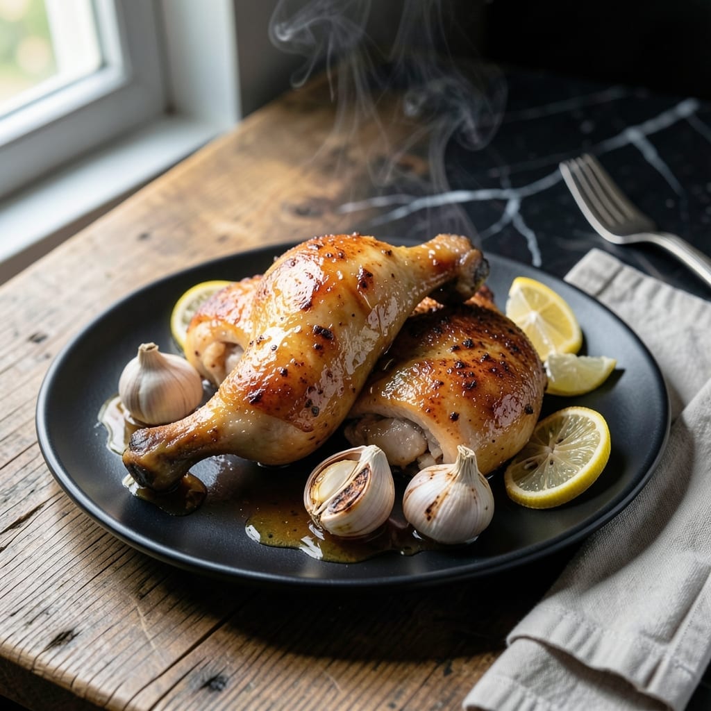 Honey Garlic Baked Chicken Thighs Recipe: Sticky Sweet Glaze on Crispy Skin