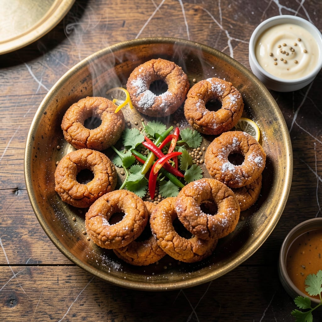 Medu Vada Recipe With Rice Flour: Crispy South Indian Donuts Without Urad Dal