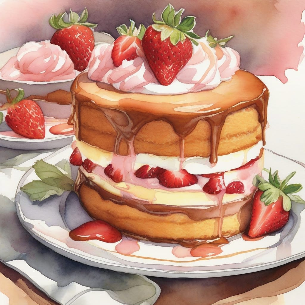 safeway strawberry boston cream cake recipe