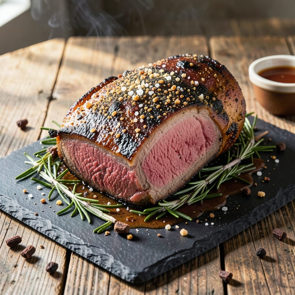 Pellet Grill Prime Rib Roast Recipe: Smoke-Kissed Crust With Rosy Center