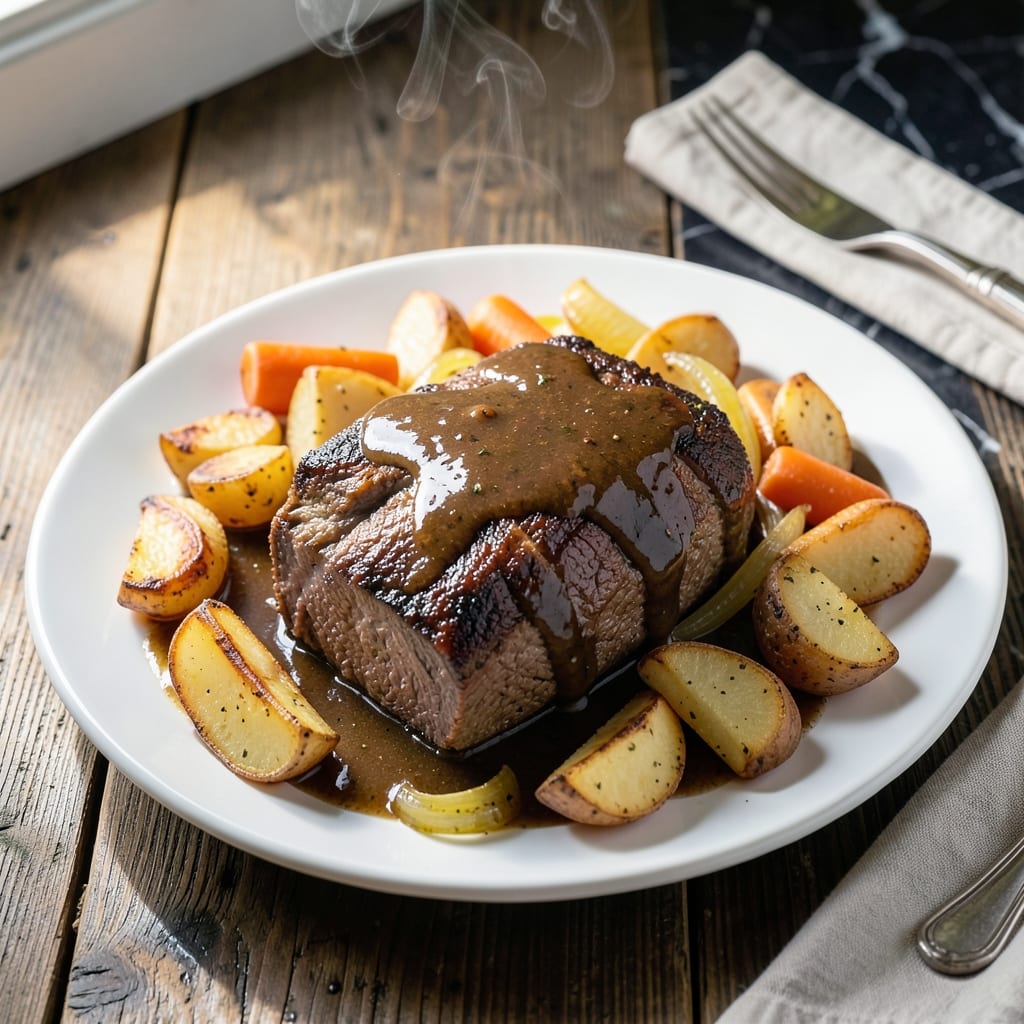 Golden Corral Pot Roast Recipe Slow Cooker: Copycat Hands-Off Tenderness
