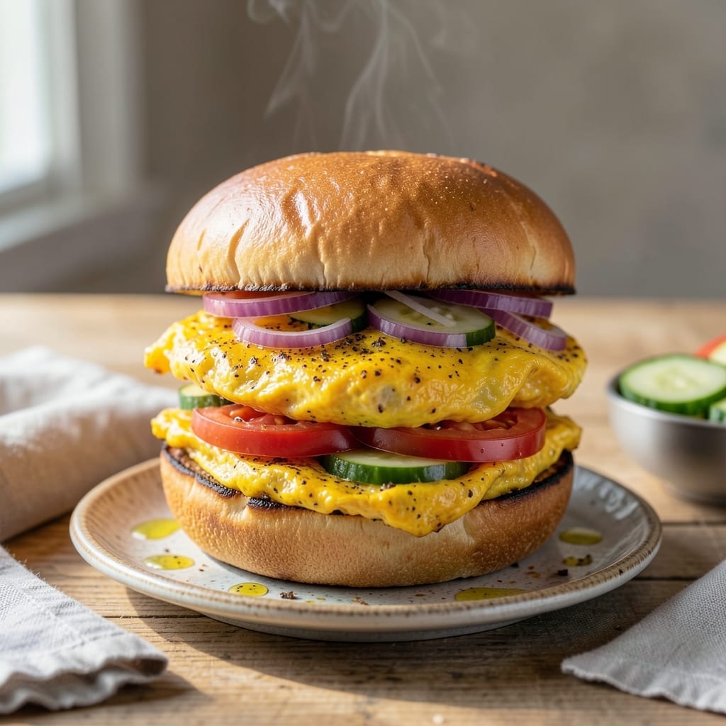 Egg Burger Recipe Indian: Spiced Street Food Magic at Home