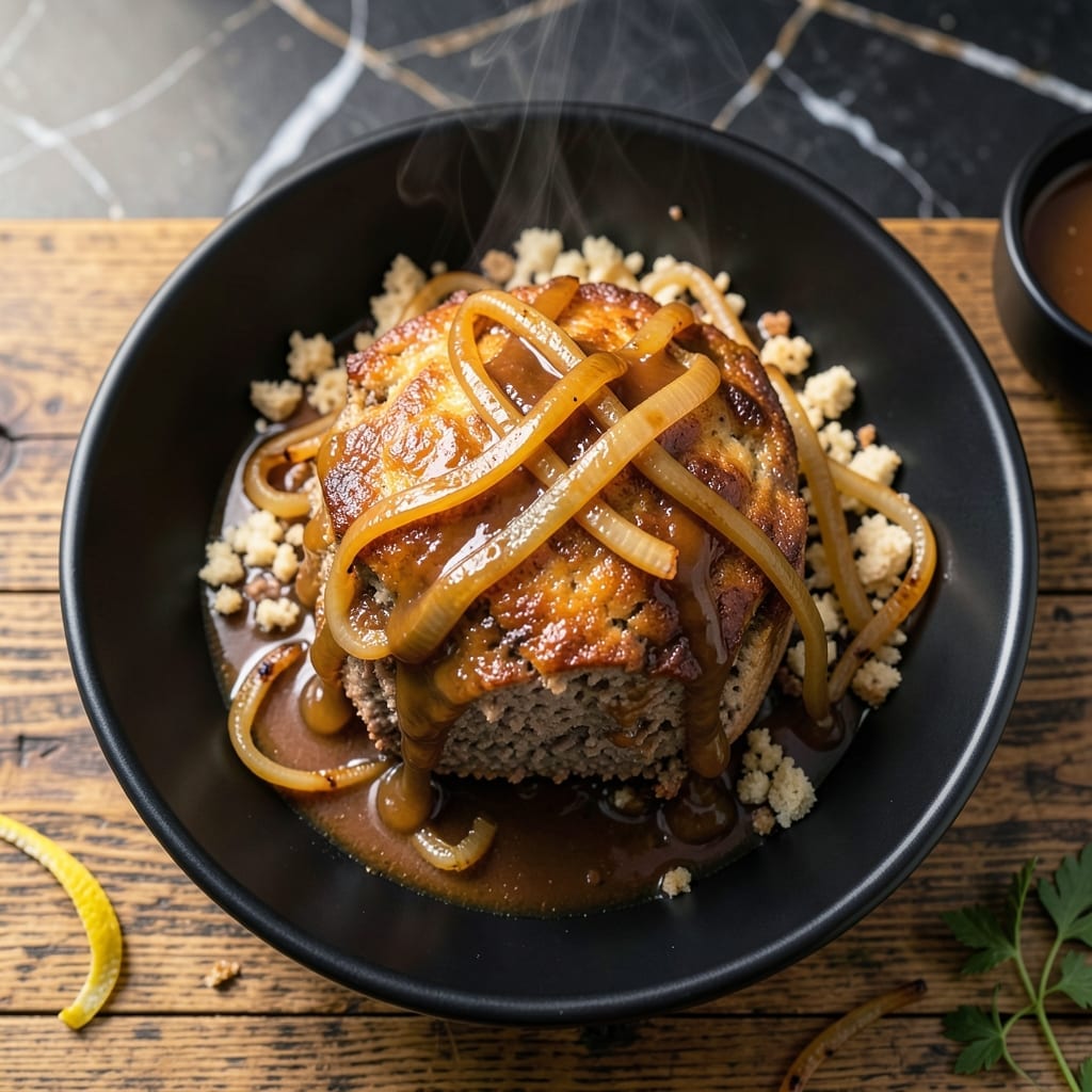 Recipe For Crock Pot French Onion Meatloaf: Slow-Cooked Savory Depth