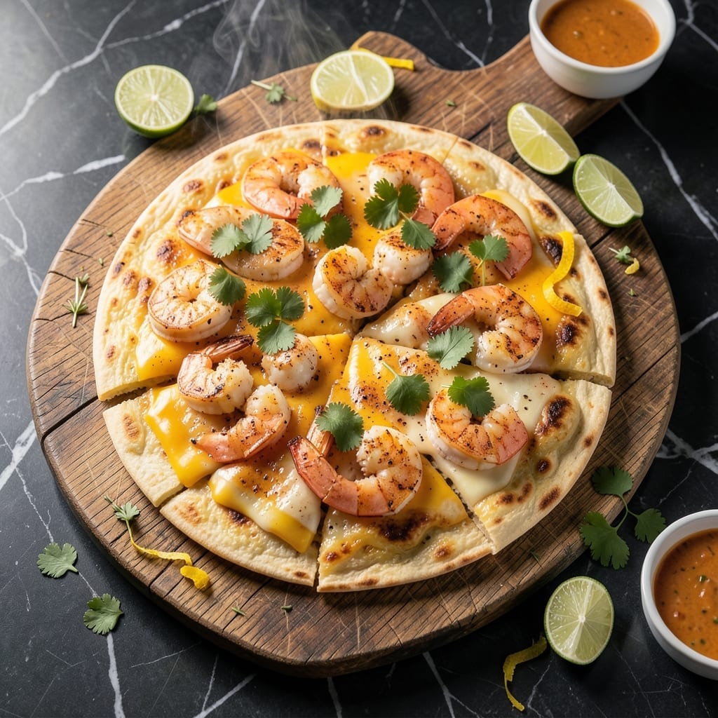 Grilled Shrimp Quesadilla Recipe: Zesty Citrus and Melted Cheese Harmony
