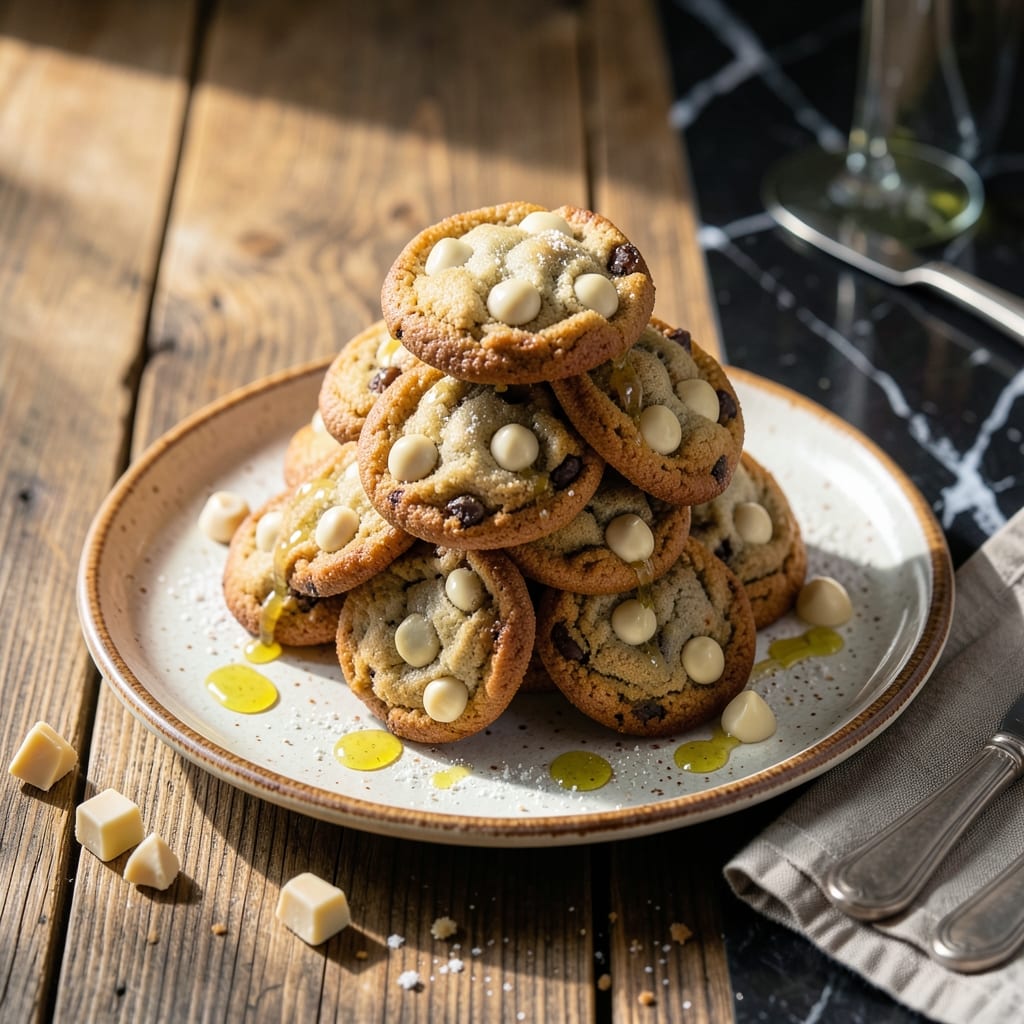 Ghirardelli White Chocolate Chip Cookie Recipe: Gooey Centers and Melty Pockets