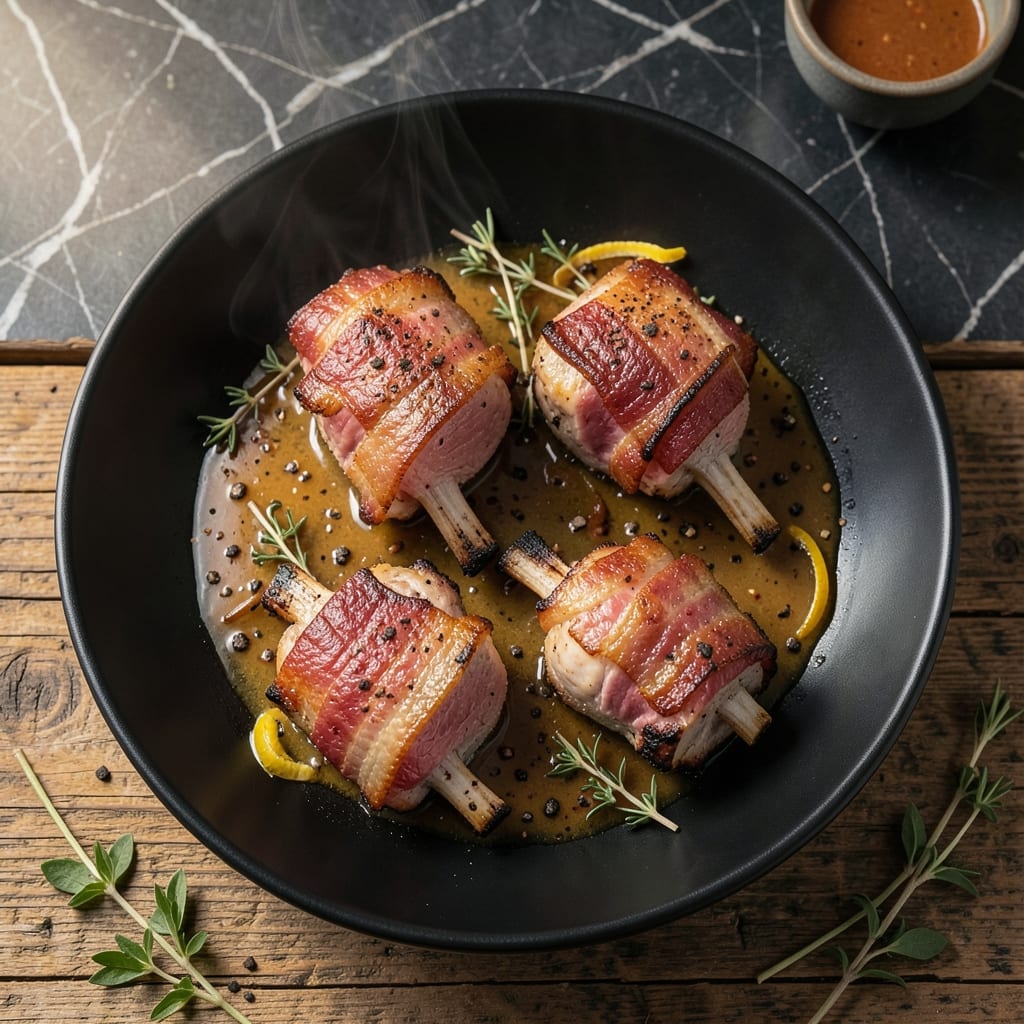 Bacon Wrapped Pork Chops Recipe: Smoky Juiciness With Crispy Edges