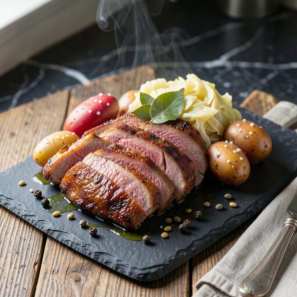 Corned Beef Point Recipe: Marbled Richness Slow-Smoked to Perfection