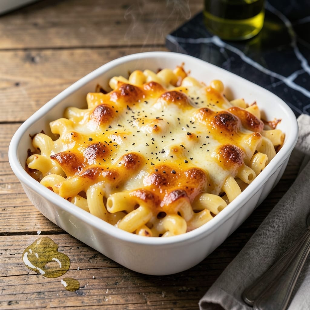 Homemade Mac N Cheese Recipe Baked: Extra Cheesy Golden Crust