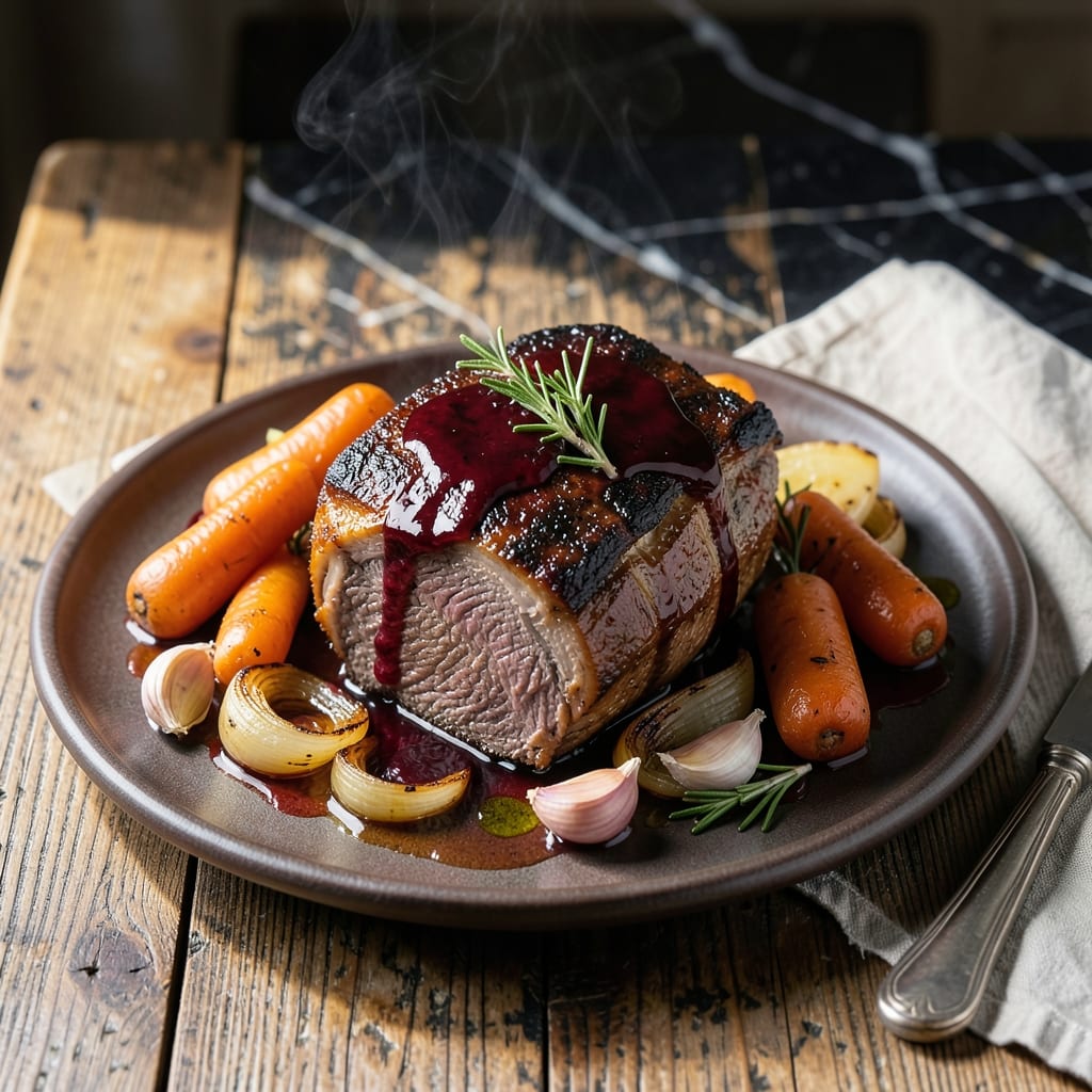 Instant Pot Roast Recipe With Wine: Red Wine Braised to Fall-Off-The-Bone Richness