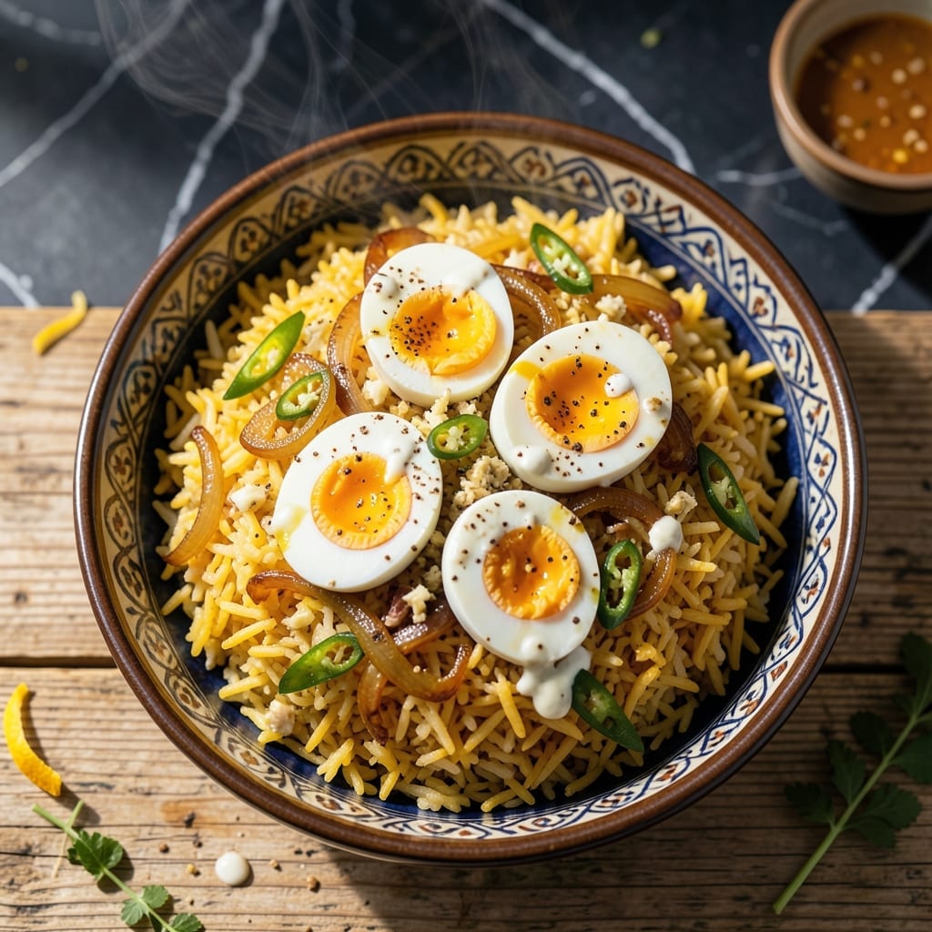 Egg Biryani Recipe in Tamil: Fragrant Layers With Spiced Boiled Eggs