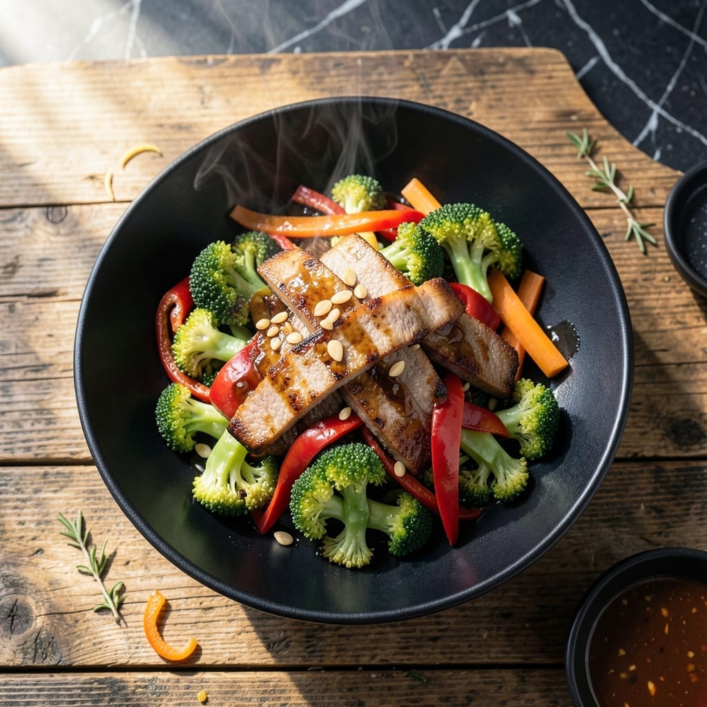 Pork Stir Fry Recipe: Wok-Tossed With Crunchy Veggies