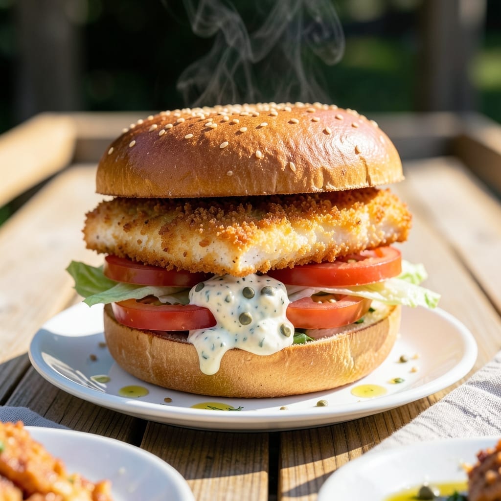 Gorton's Fish Sandwich Recipe: Crispy Breaded Filet With Zesty Tartar