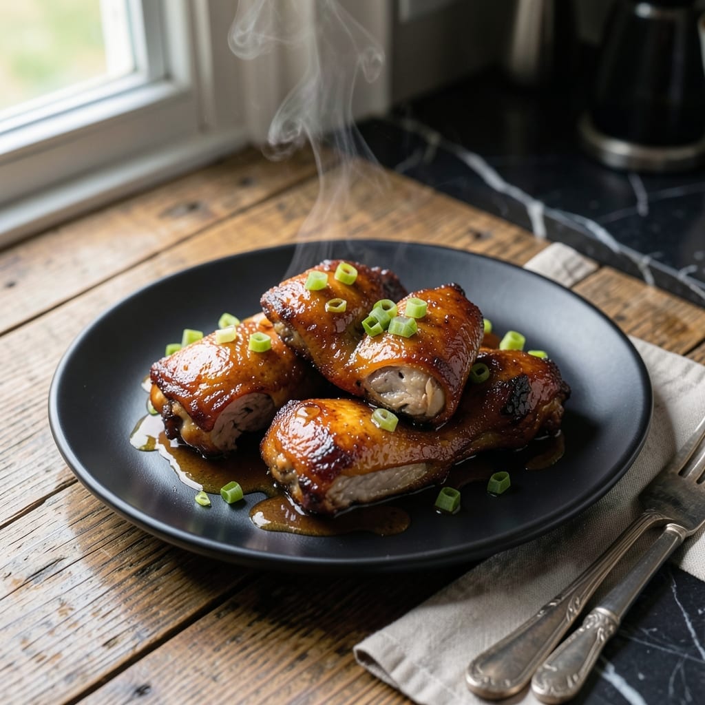 Cajun Ninja Sticky Chicken Recipe: Sweet and Spicy Glazed Perfection