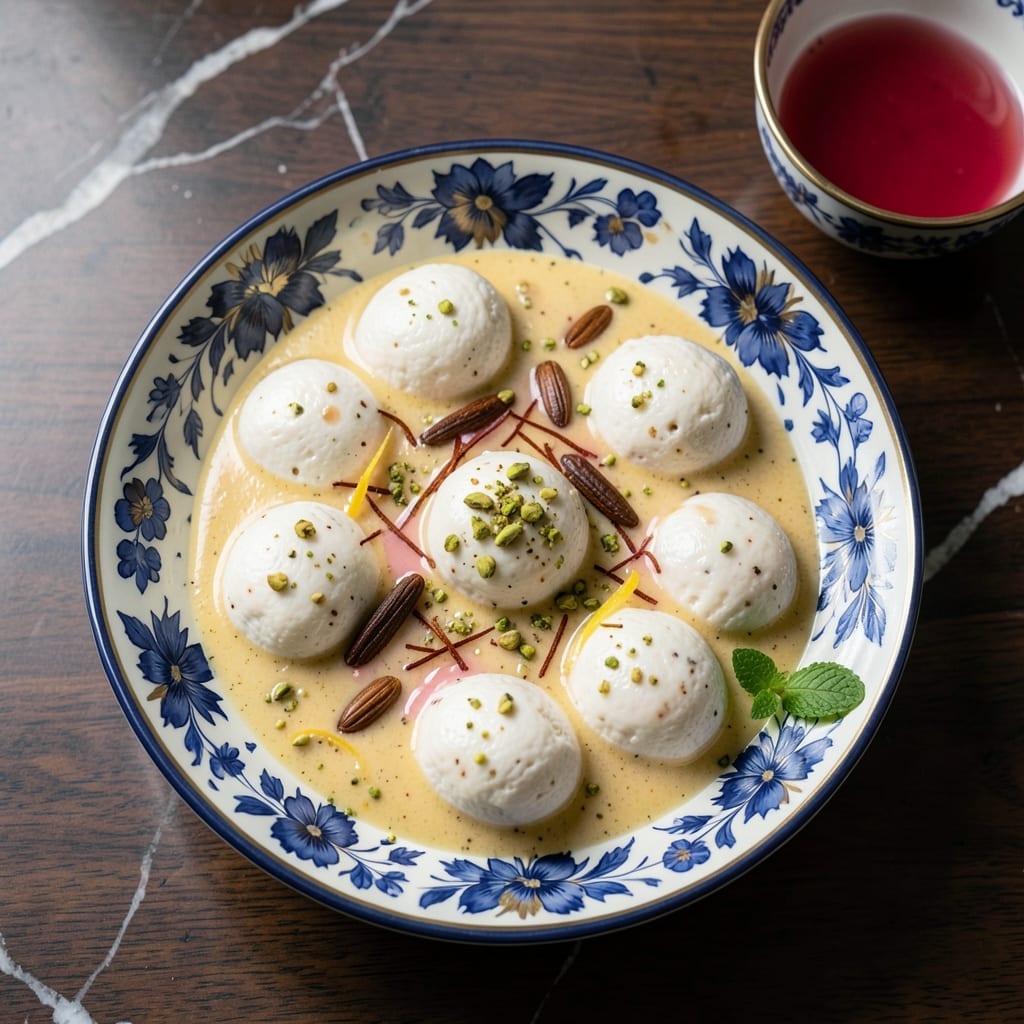 Recipe Of Making Rasmalai: Soft Cottage Cheese Dumplings in Saffron Milk Recipe Of Making Rasmalai: Soft Cottage Cheese Dumplings in Saffron Milk