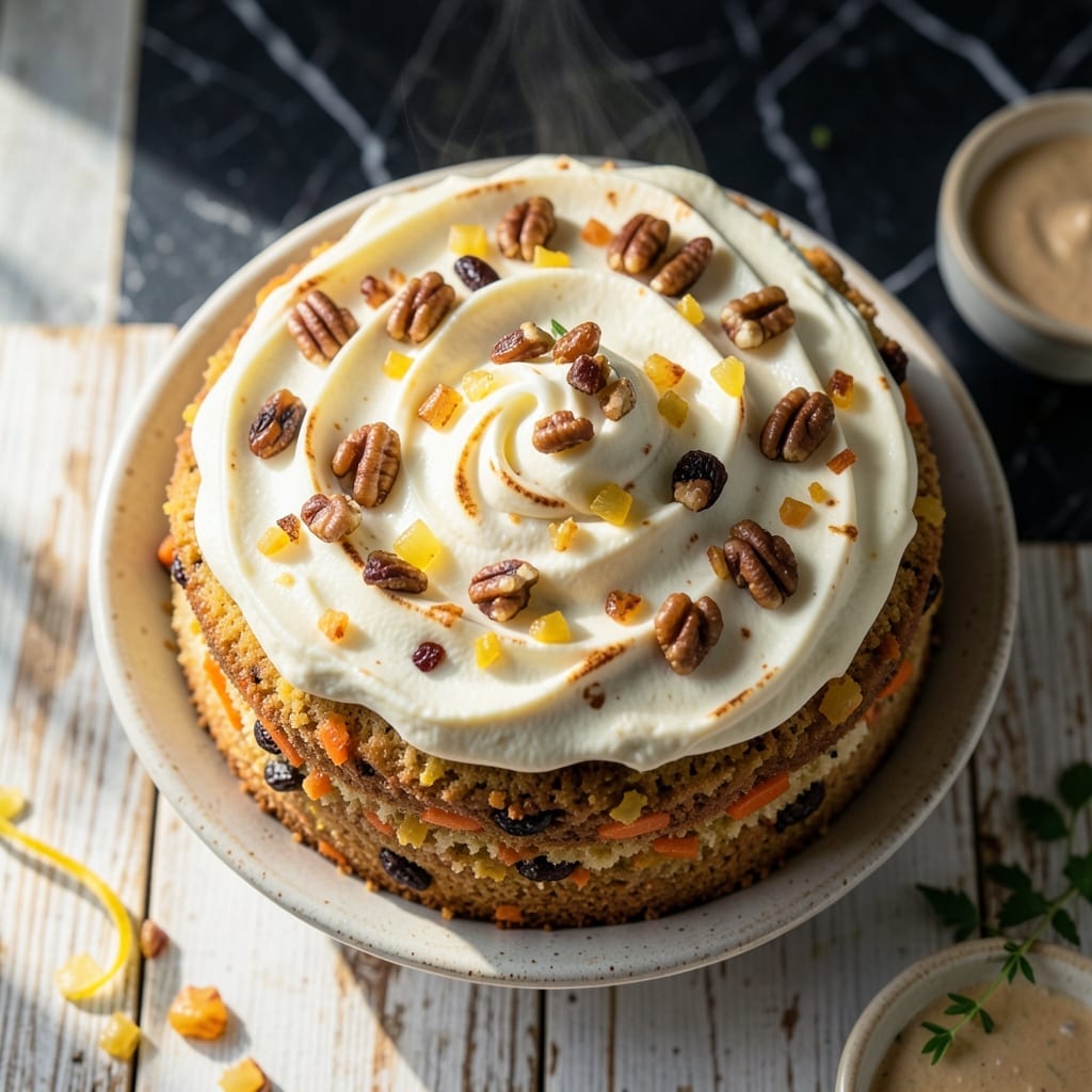 Costco Carrot Cake Recipe: Moist Layers With Cream Cheese Swirls