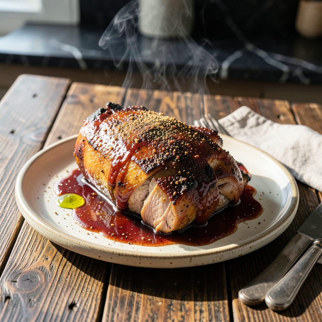 Pork Barbecue Recipe Oven: Sticky Glaze with Tender Bites