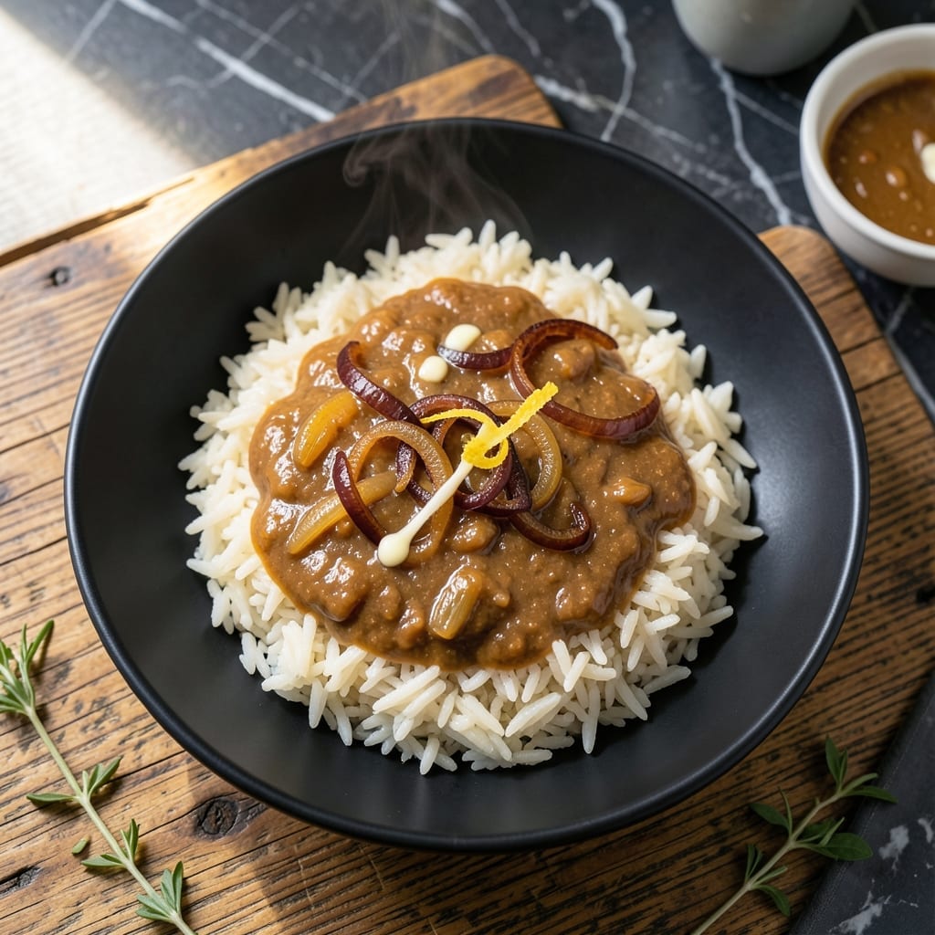 Onion Rice Recipe With French Onion Soup: Deep Caramelized Flavor in One Pot