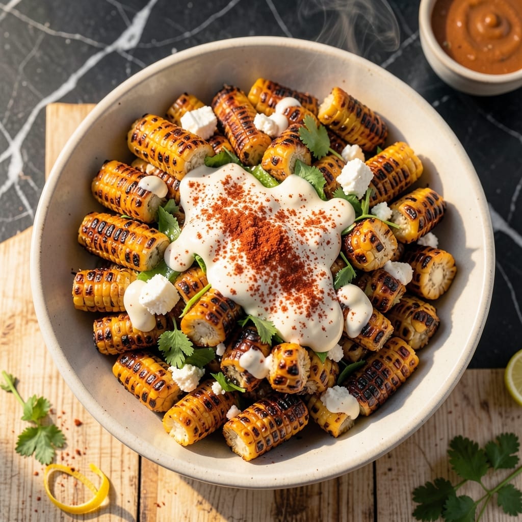 Grilled Mexican Corn Salad Recipe: Smoky Street-Style Crunch Grilled Mexican Corn Salad Recipe: Smoky Street-Style Crunch