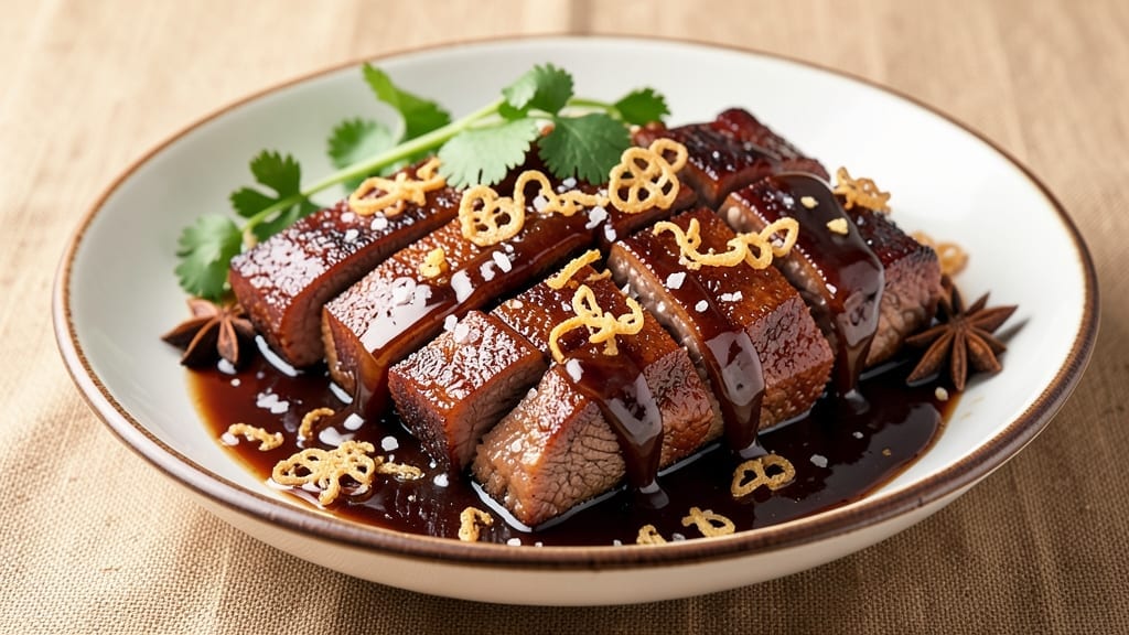 Cantonese Braised Beef Brisket Recipe: Deep Umami Richness in Soy-Brown Sauce