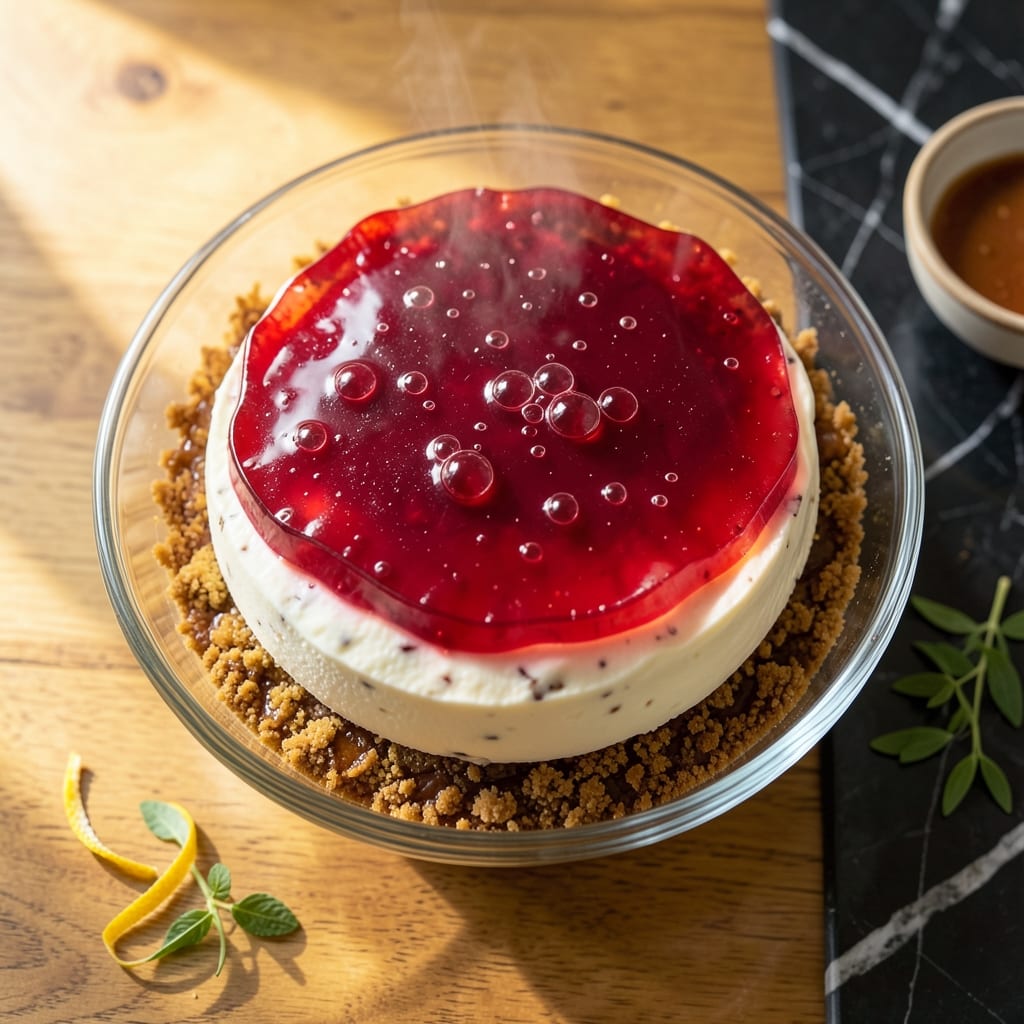 No Bake Jello Cheesecake Recipe: Chilled Dream with Fruit Swirls