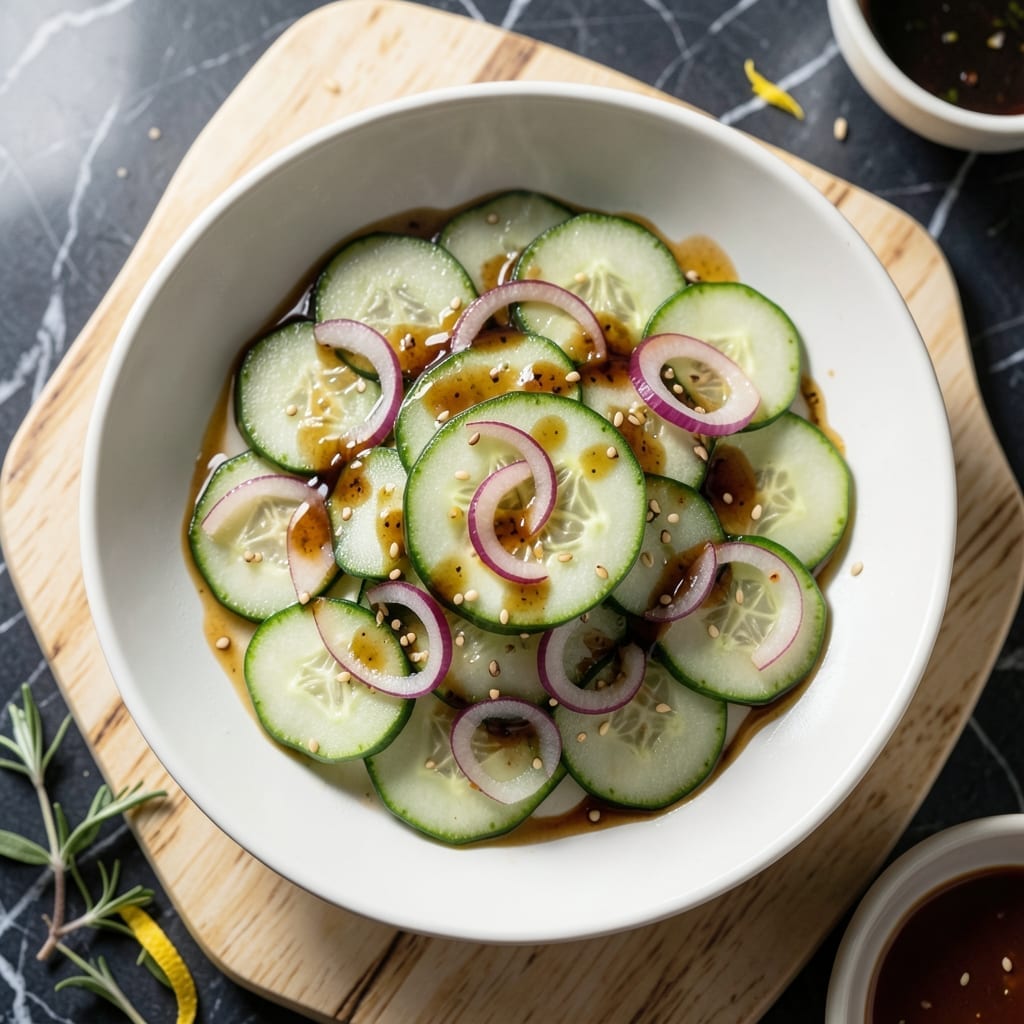 Cucumber Salad Recipe Soy Sauce: Asian-Inspired Refreshing Crunch
