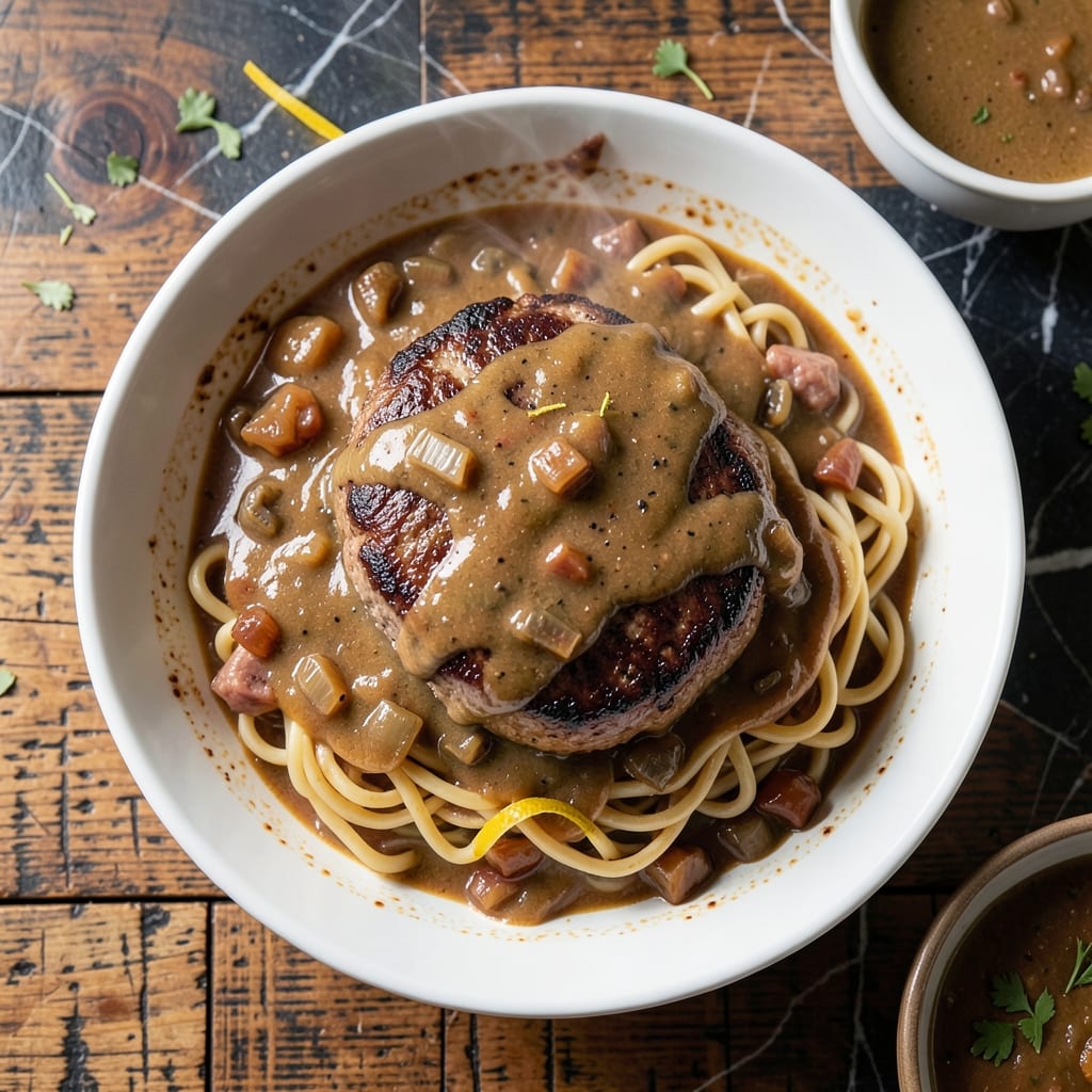 Salisbury Steak Recipe Using French Onion Soup: Rich Gravy With Savory Depth