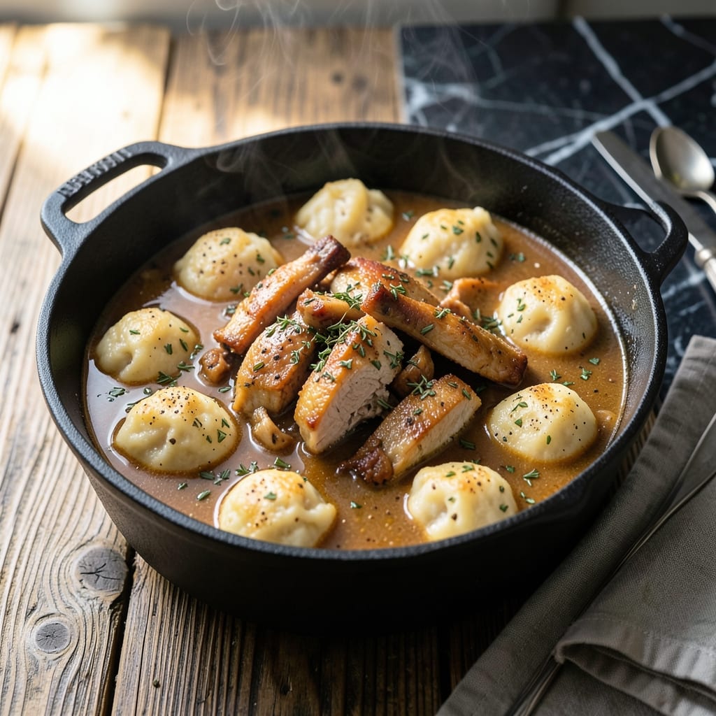 Dumpling Recipe for Crock Pot: Effortless Hands-Off Comfort Food