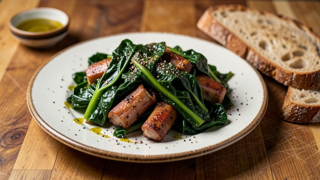 Collard Greens With Smoked Turkey Necks Recipe: Slow-Cooked Richness and Smoky Depth