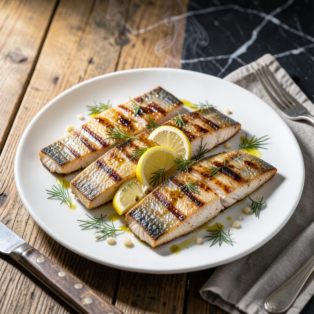 Visual representation of Air Fryer Trout Recipe: Flaky Fillets with Crispy Skin