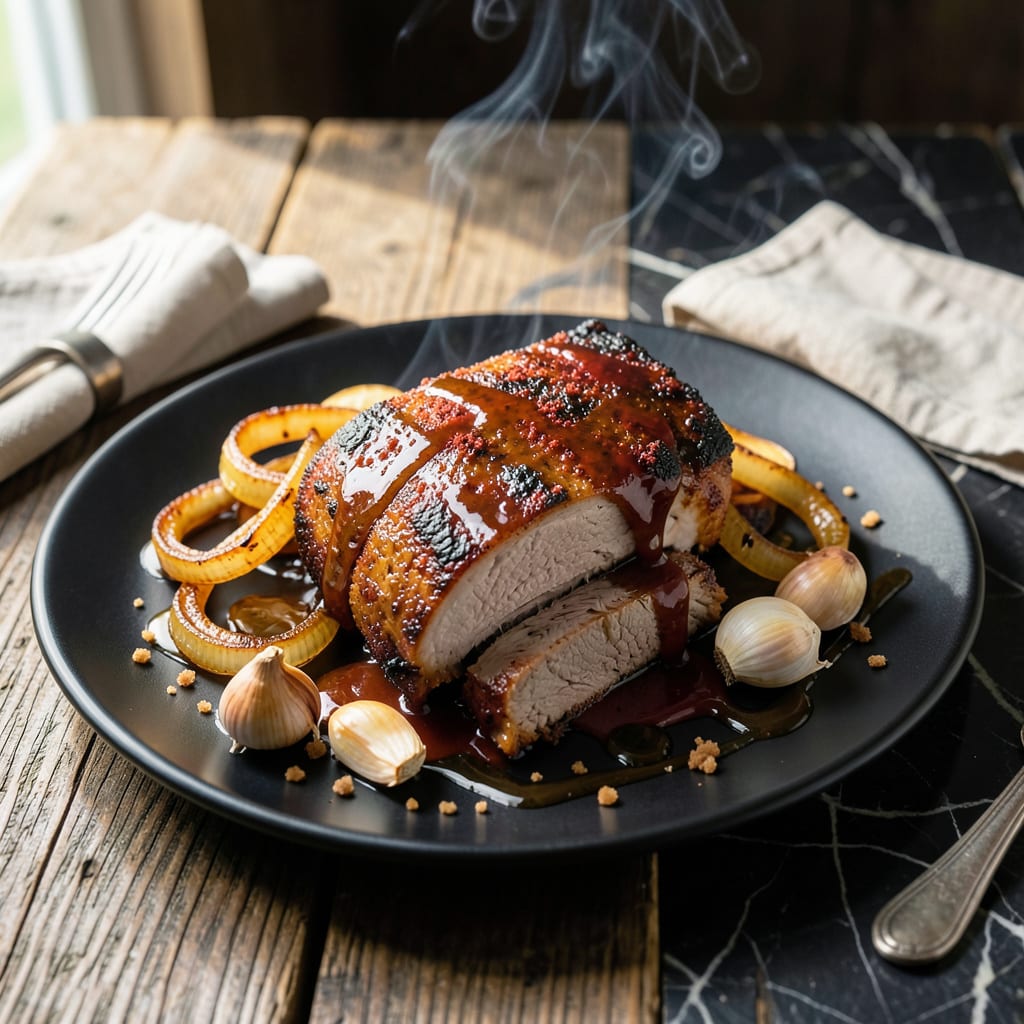 Aldi BBQ Pork Shoulder Recipe: Slow Cooked Smoky Sweetness example with annotations
