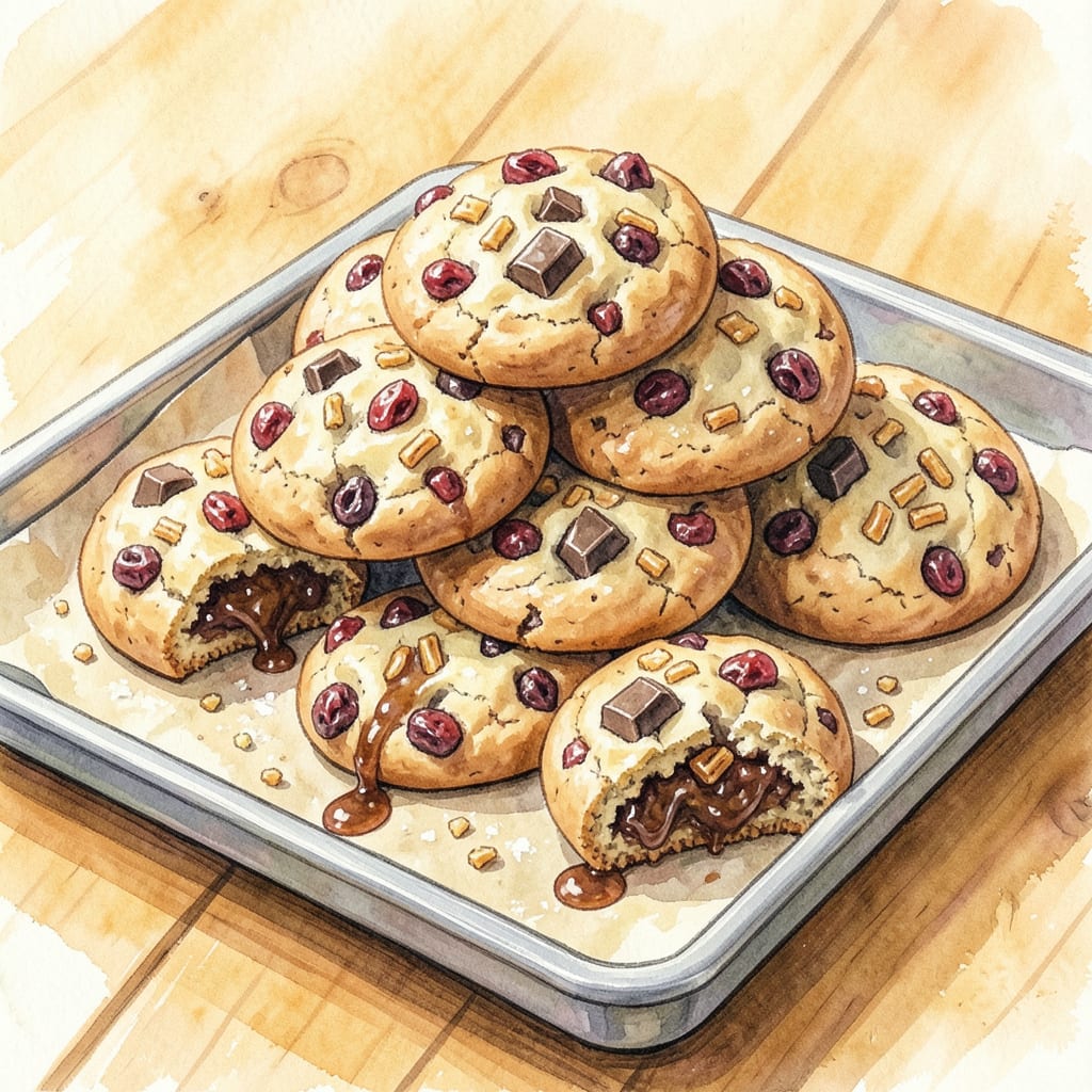 Aldi Kitchen Sink Cookies Recipe: Loaded With Every Sweet Crunch You Crave illustration with key details
