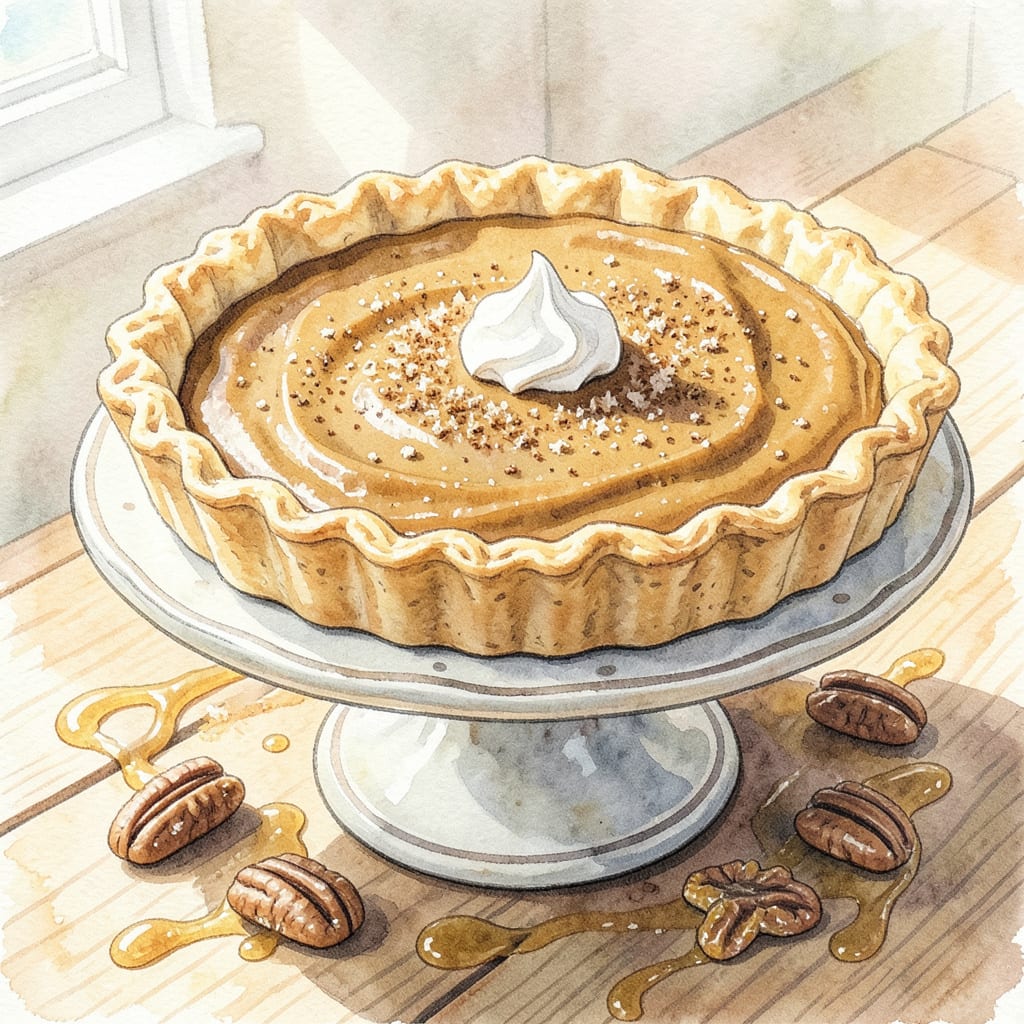 America’s Test Kitchen Pumpkin Pie Recipe: Foolproof Flaky Crust & Spiced Filling illustration with key details