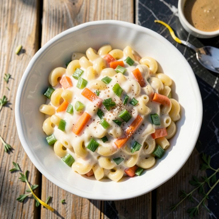 Visual representation of amish macaroni salad walmart recipe