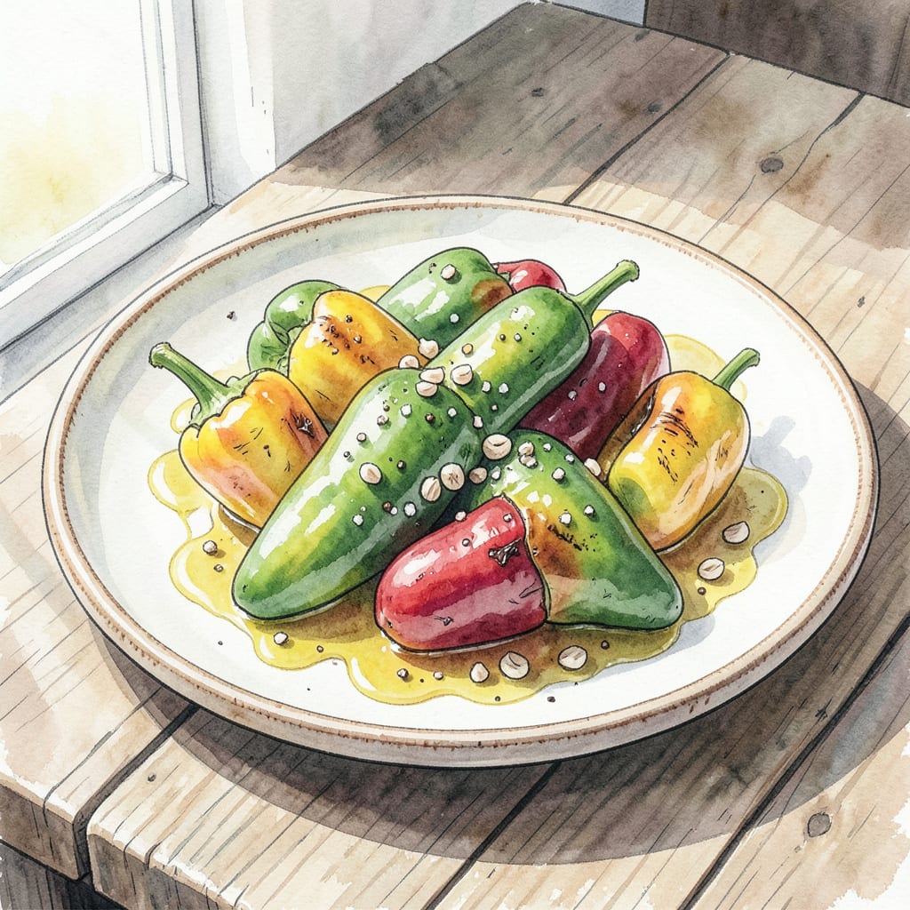 Anaheim Peppers Recipe: Roasted Sweetness in Every Bite illustration with key details