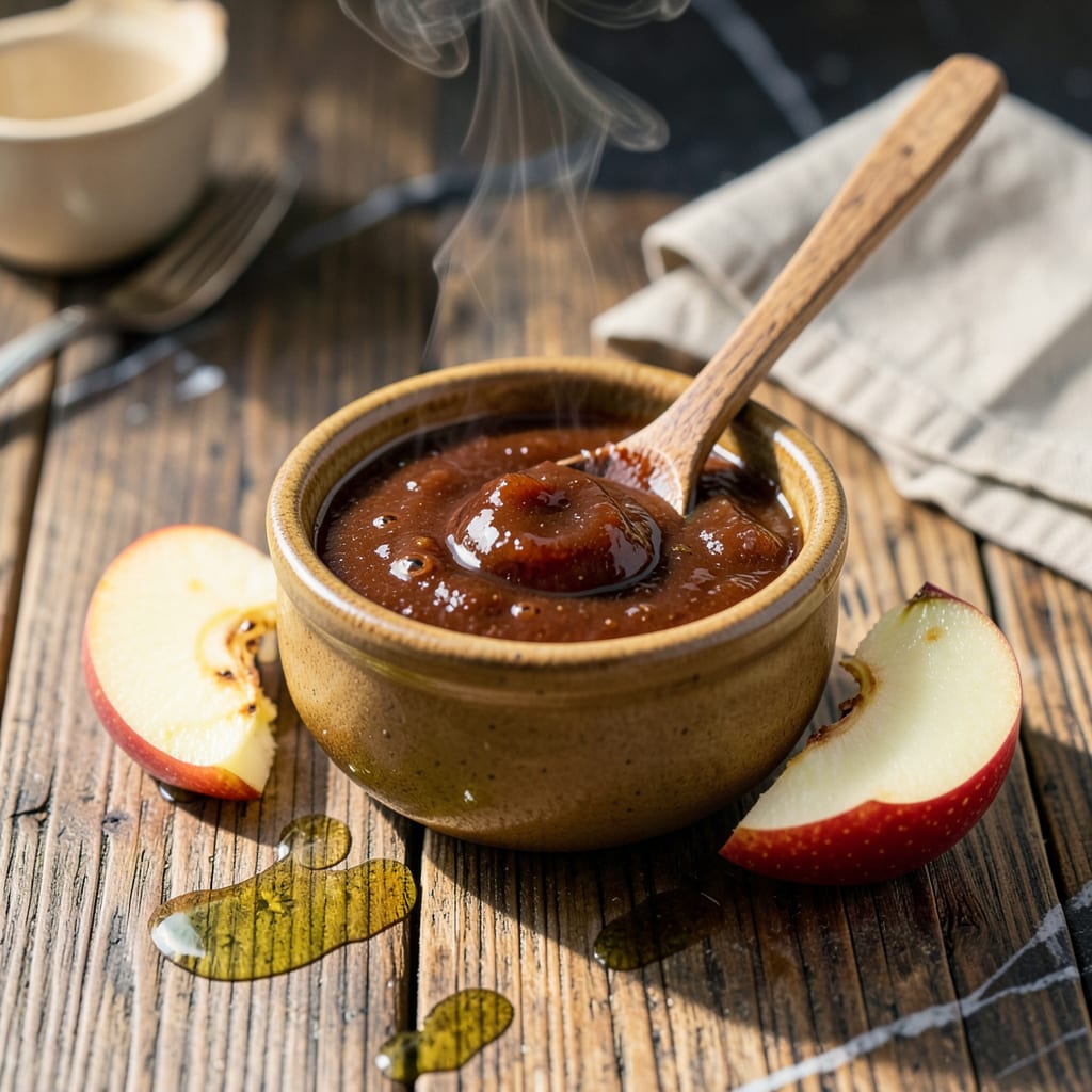 Apple Jelly BBQ Sauce Recipe: Sweet and Smoky Glaze for Grilling illustration with key details