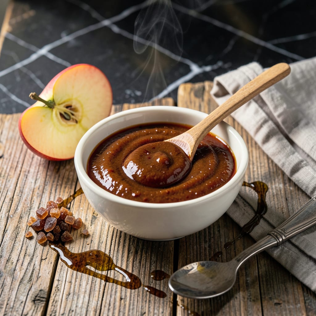 Apple Vinegar BBQ Sauce Recipe: Zesty Apple Infused Tang for Grilling example with annotations